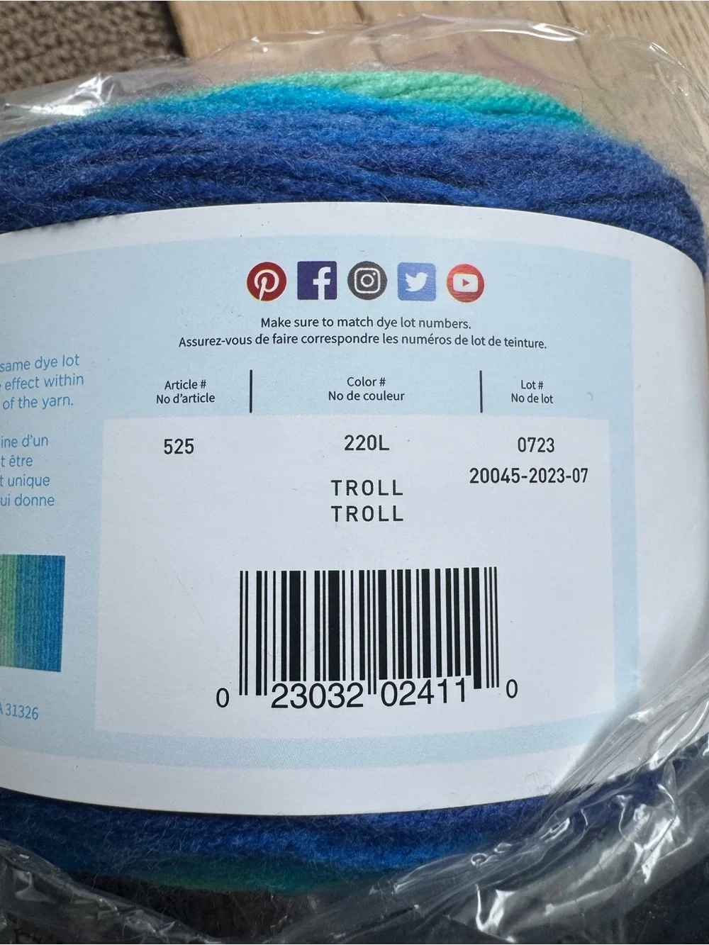 YARN! NEW! LION BRAND Mandala Cakes